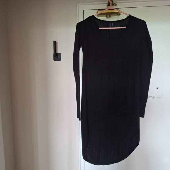 Marciano Flowy Tunic with Asymmetric Hem, Viscose and Wool Blend, Size S - Picture 1 of 10
